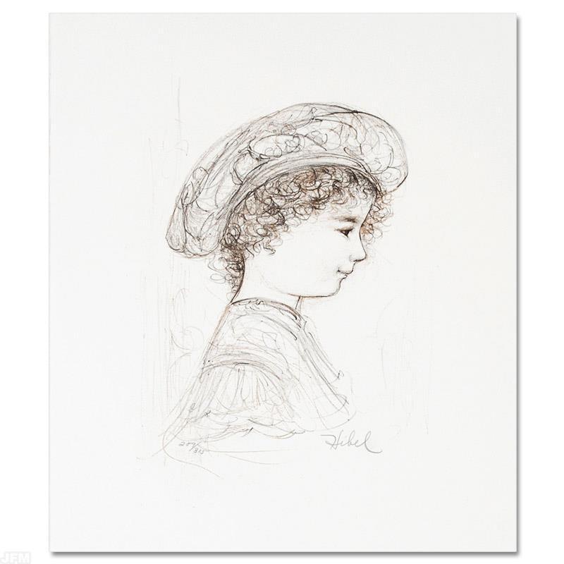 "Ove" LE 10x16 Lithograph by Edna Hibel (Artova) at PristineAuction.com "Ove" LE 10x16 Lithograph by Edna Hibel (Artova) at PristineAuction.com