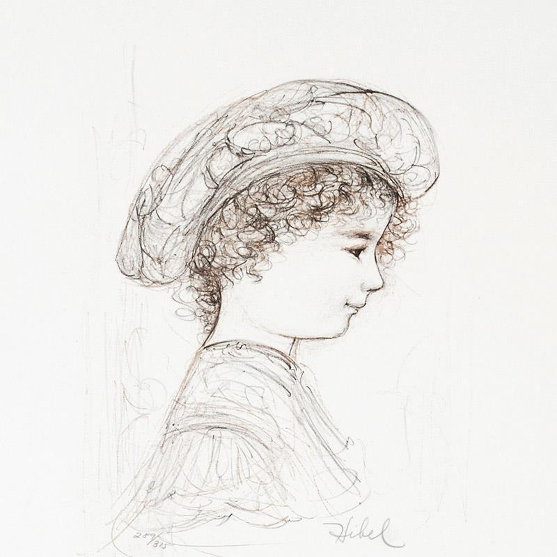 "Ove" LE 10x16 Lithograph by Edna Hibel (Artova) at PristineAuction.com "Ove" LE 10x16 Lithograph by Edna Hibel (Artova) at PristineAuction.com