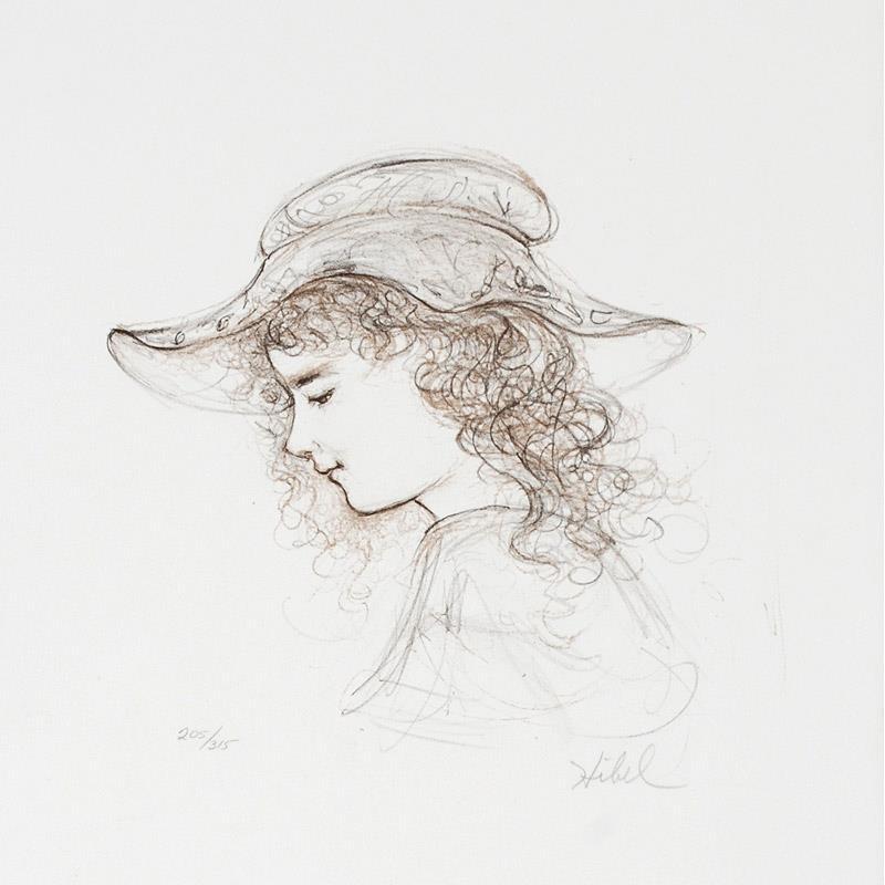 "Elisabet" LE 10x16 Lithograph by Edna Hibel (Artova) at PristineAuction.com "Elisabet" LE 10x16 Lithograph by Edna Hibel (Artova) at PristineAuction.com