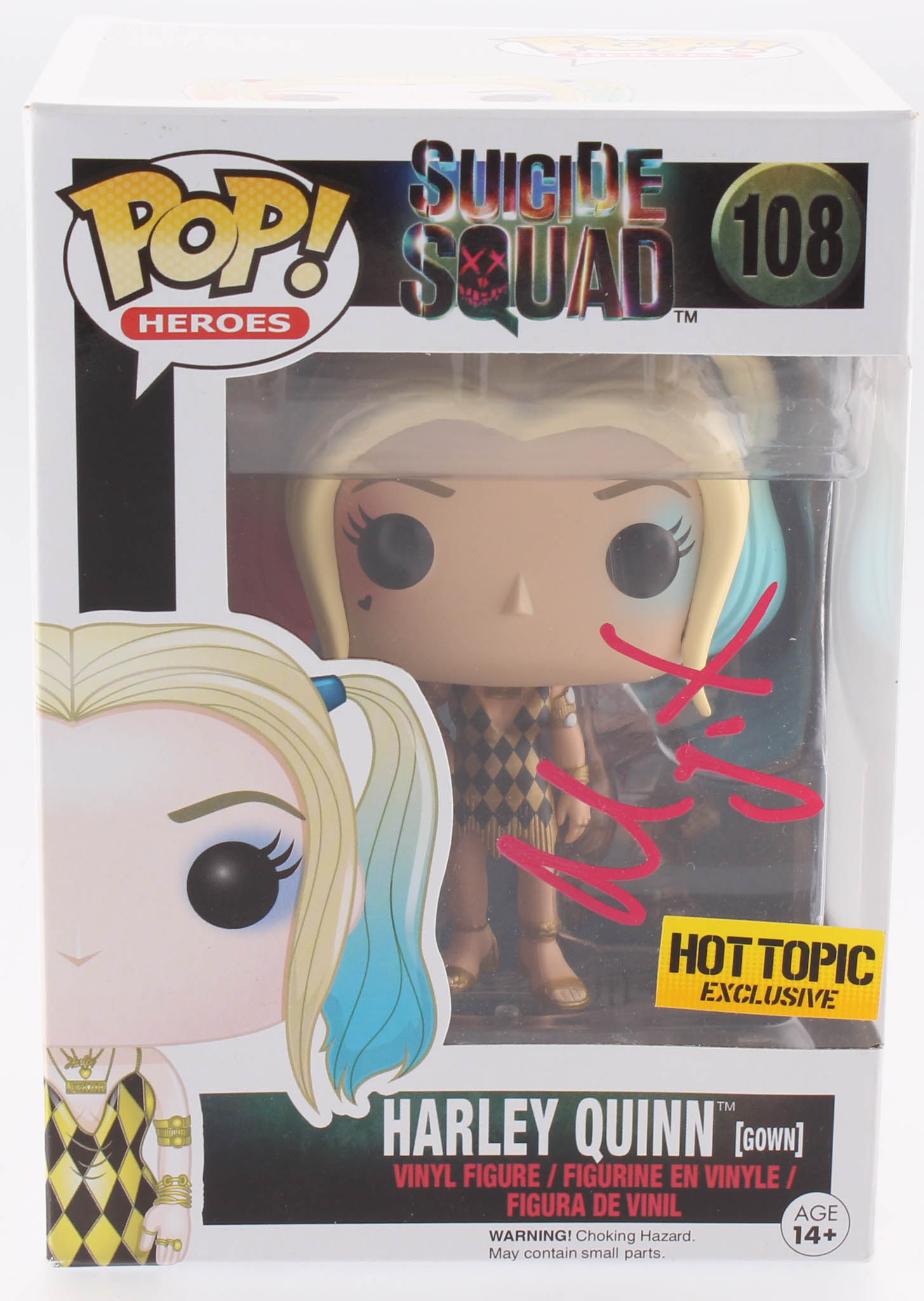 Margot Robbie Signed Suicide Squad #108 