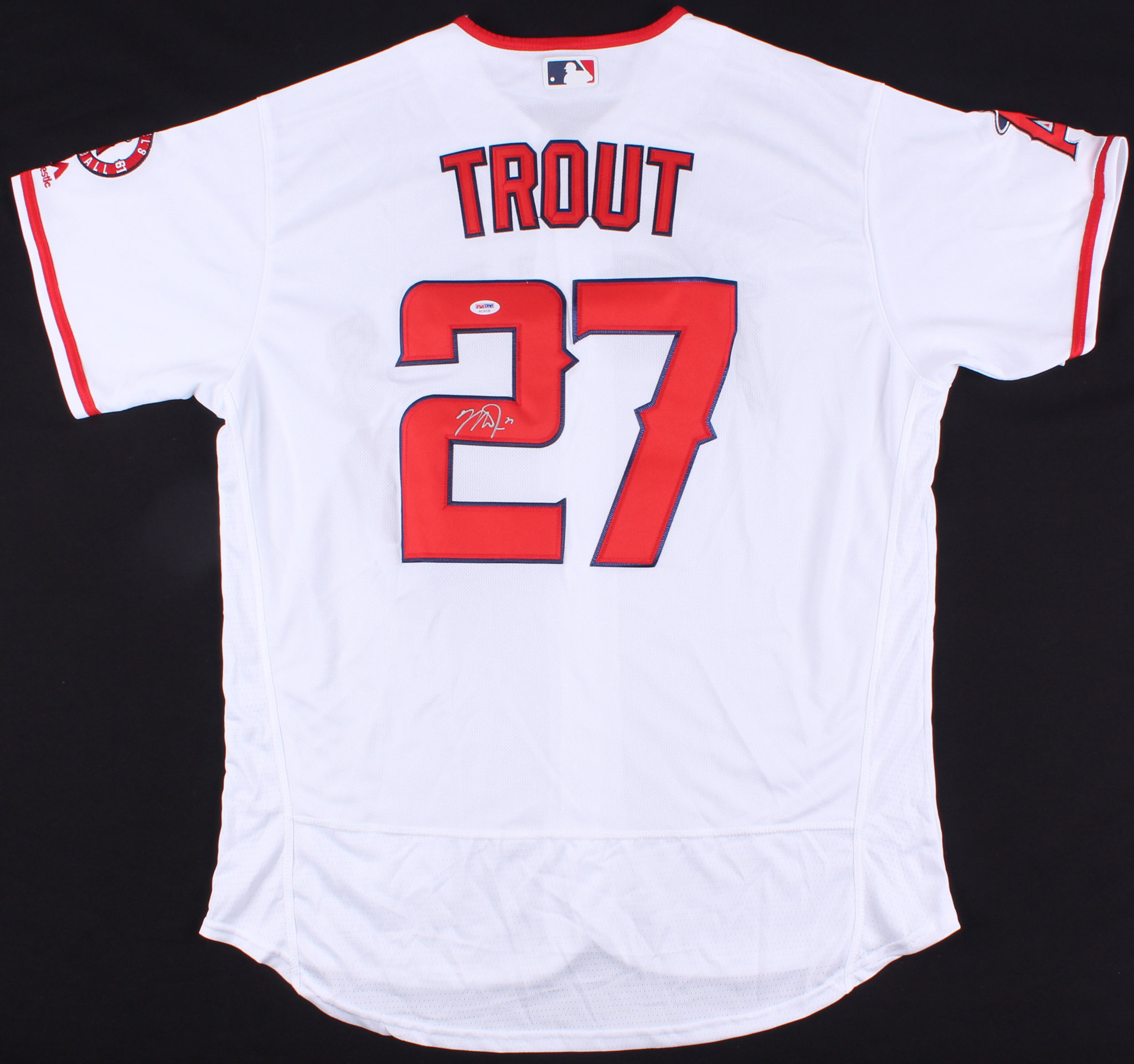 Mike Trout Signed Angels Majestic Jersey (PSA COA) at PristineAuction.com Mike Trout Signed Angels Majestic Jersey (PSA COA) at PristineAuction.com