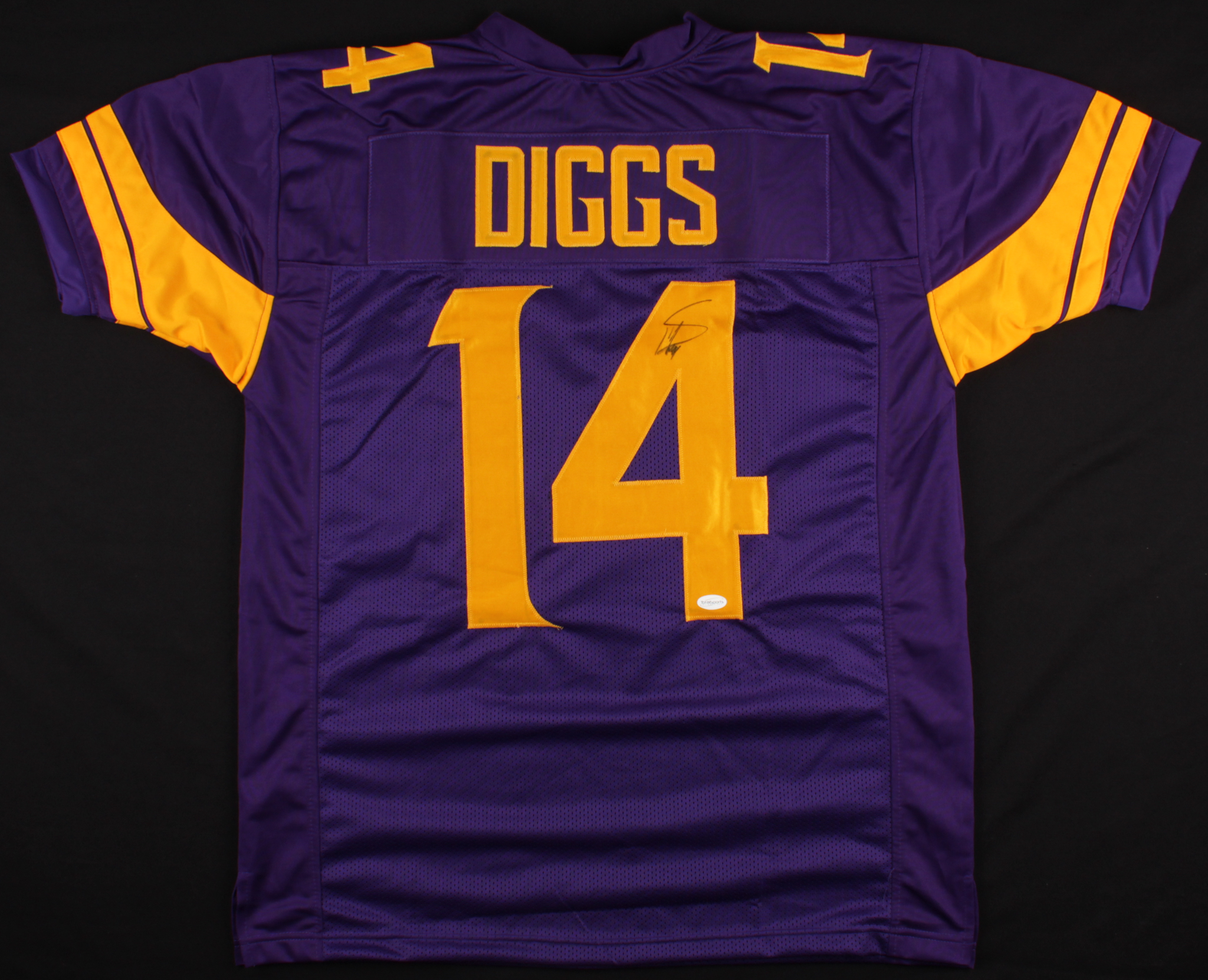 Stefon Diggs Signed Vikings Color Rush Jersey (TSE COA) at PristineAuction.com Stefon Diggs Signed Vikings Color Rush Jersey (TSE COA) at PristineAuction.com