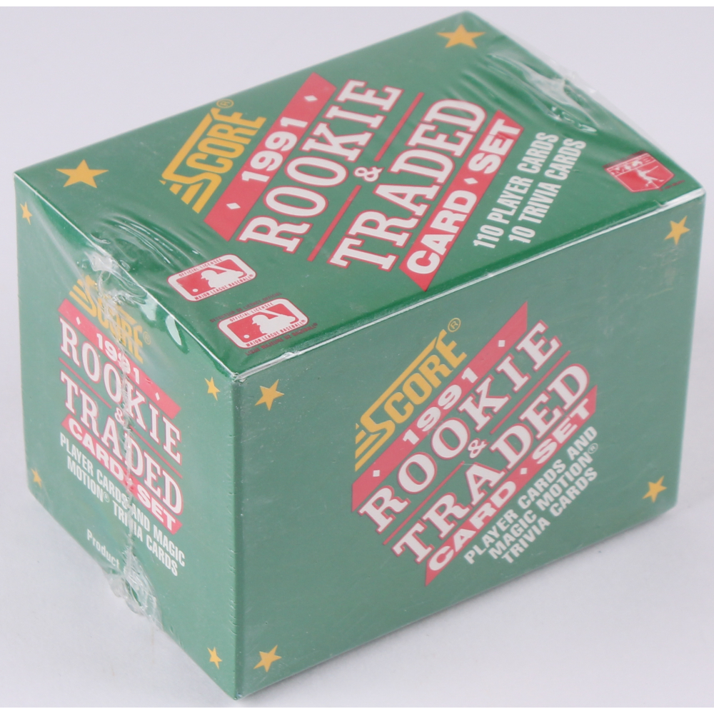 1991 Score Rookie and Traded Complete Set of (110) Baseball Cards |  Pristine Auction