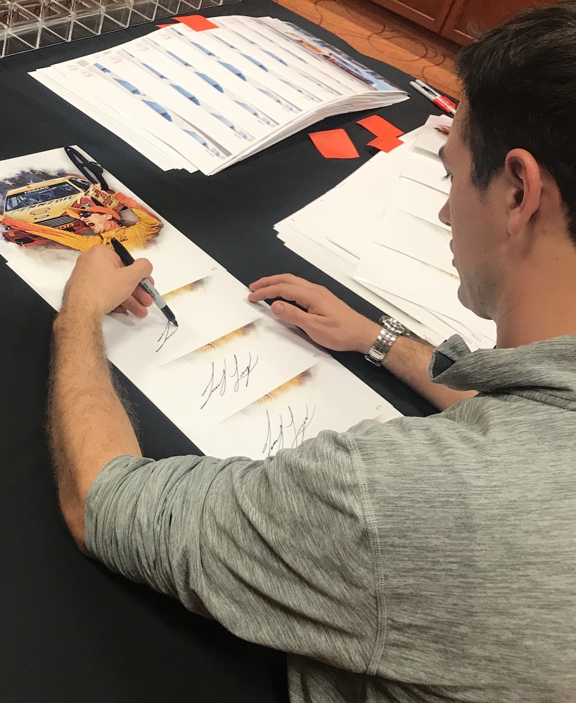 Joey Logano Signed NASCAR Limited Edition 11x14 Photo #/22 (PA COA) at PristineAuction.com Joey Logano Signed NASCAR Limited Edition 11x14 Photo #/22 (PA COA) at PristineAuction.com