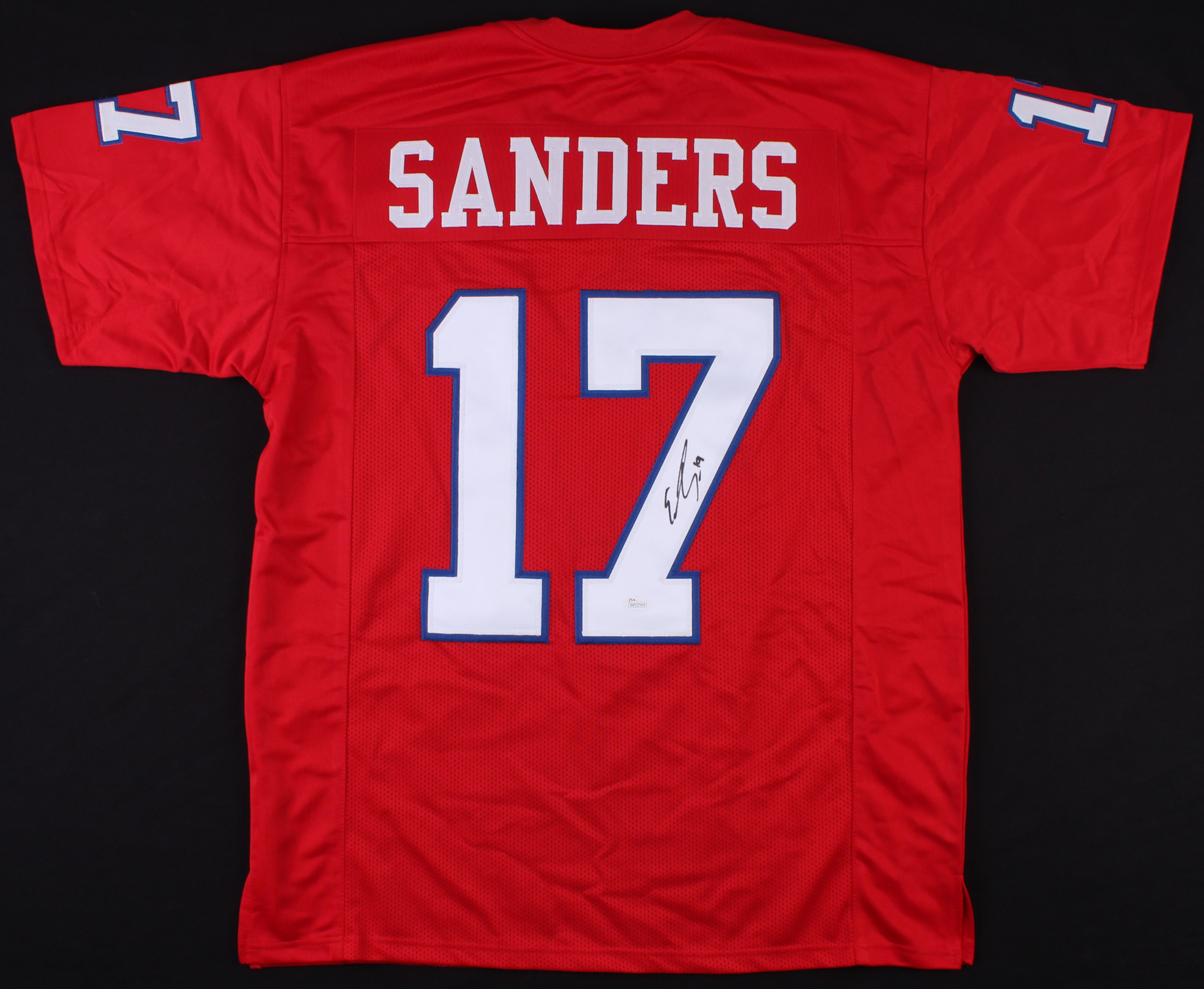 Emmanuel Sanders SMU Mustangs Jersey (JSA Hologram) at PristineAuction.com Emmanuel Sanders SMU Mustangs Jersey (JSA Hologram) at PristineAuction.com