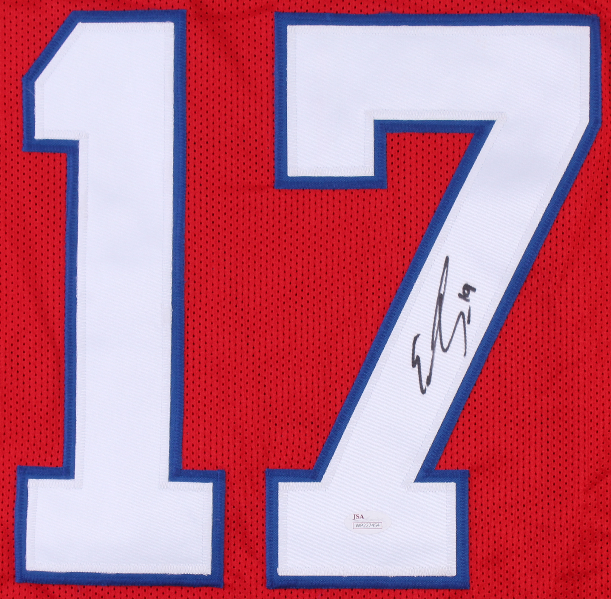 Emmanuel Sanders SMU Mustangs Jersey (JSA Hologram) at PristineAuction.com Emmanuel Sanders SMU Mustangs Jersey (JSA Hologram) at PristineAuction.com