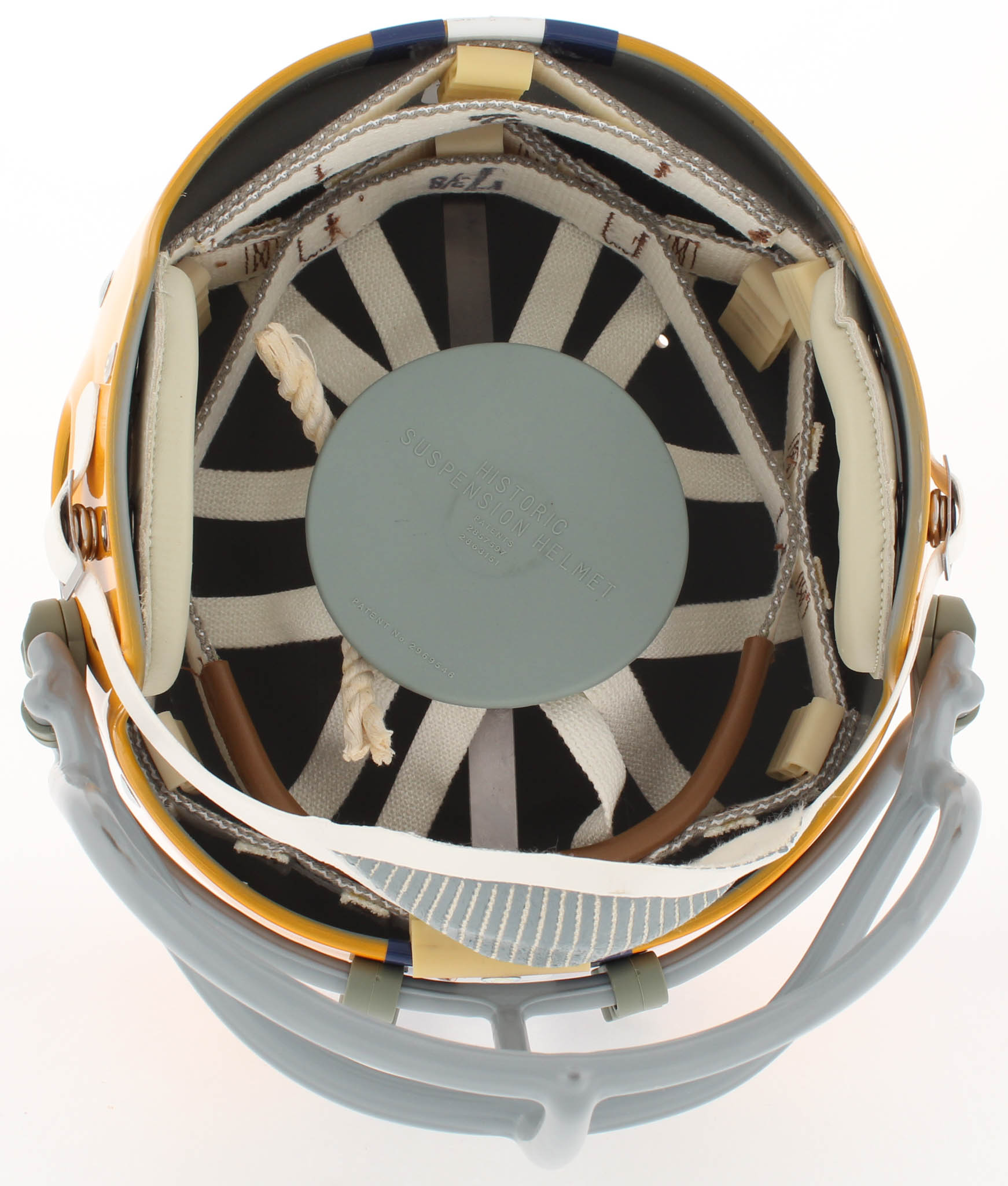 Steve Bartkowski Signed California Golden Bears Throwback Suspension Full-Size Helmet (Radtke) at PristineAuction.com Steve Bartkowski Signed California Golden Bears Throwback Suspension Full-Size Helmet (Radtke) at PristineAuction.com