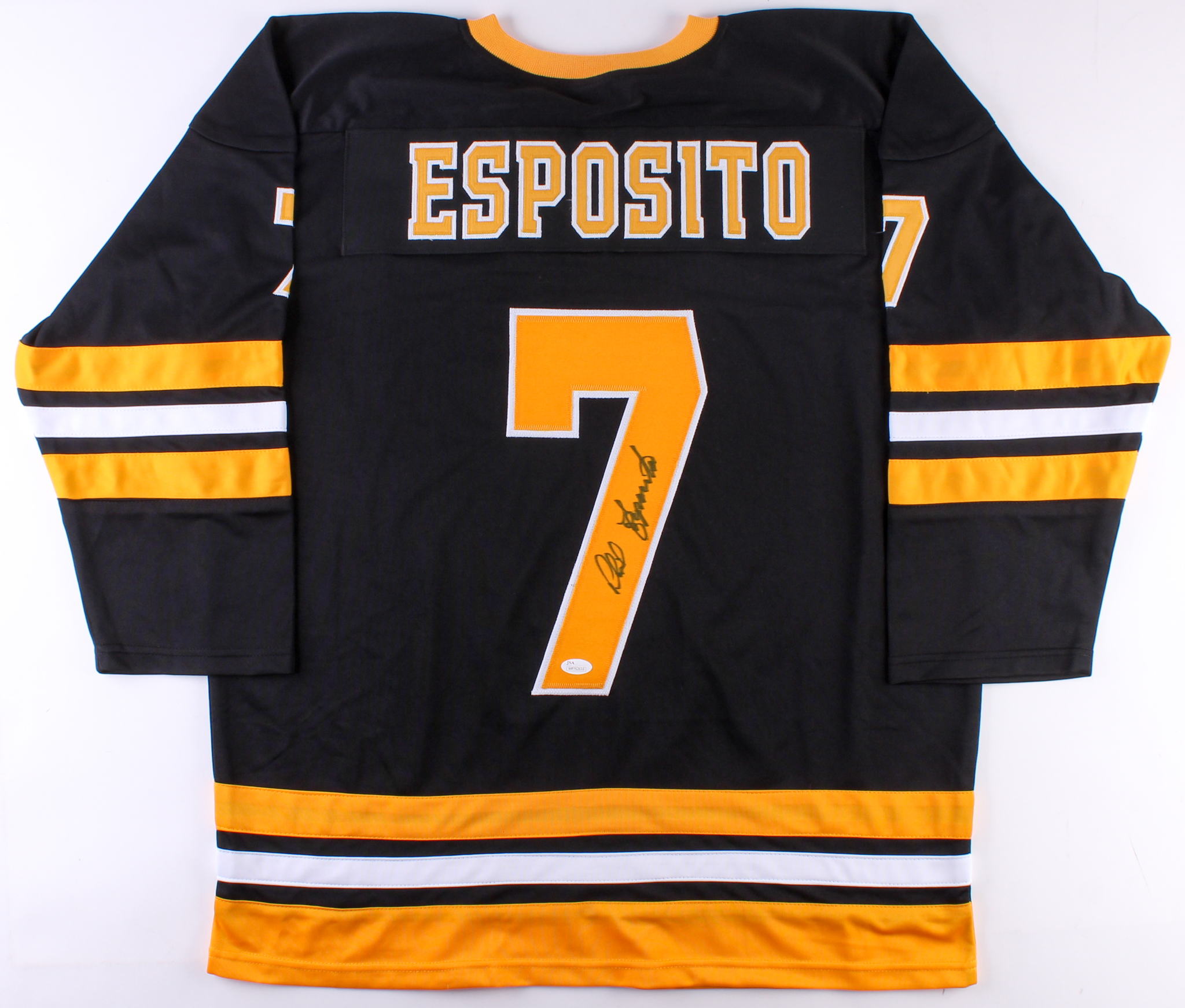 Phil Esposito Signed Jersey (JSA COA) at PristineAuction.com Phil Esposito Signed Jersey (JSA COA) at PristineAuction.com