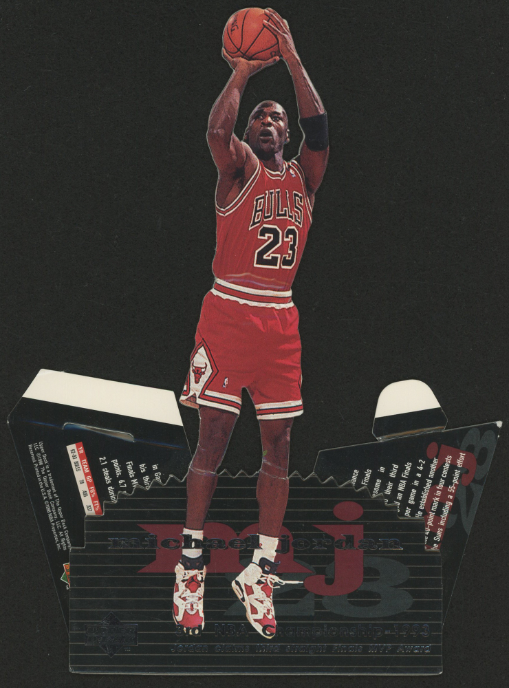 Michael Jordan Bulls Desk Stand Up Pristine Auction