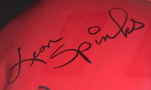 Muhammad Ali & Leon Spinks Signed 18x19x4 Custom Framed Boxing Glove Shadowbox Display (JSA ALOA) at PristineAuction.com Muhammad Ali & Leon Spinks Signed 18x19x4 Custom Framed Boxing Glove Shadowbox Display (JSA ALOA) at PristineAuction.com