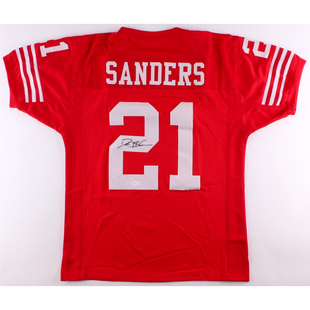 Deion Sanders Signed Jersey (JSA COA) Pristine Auction