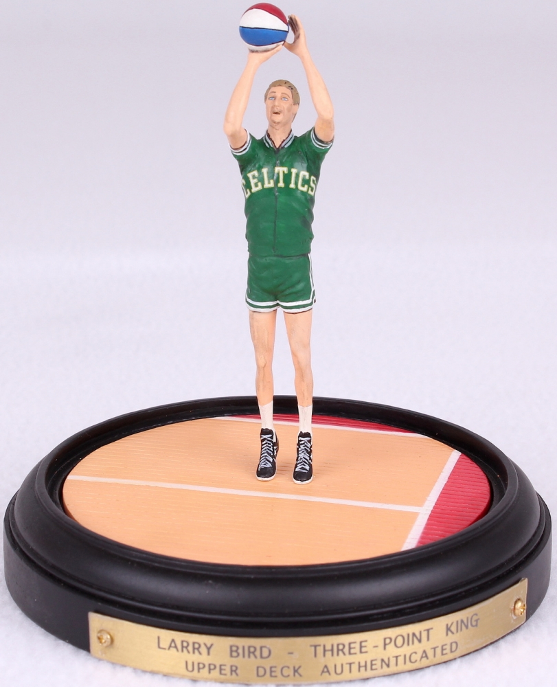 Larry Bird Celtics "ThreePoint King" Authentic HandPainted Tributes