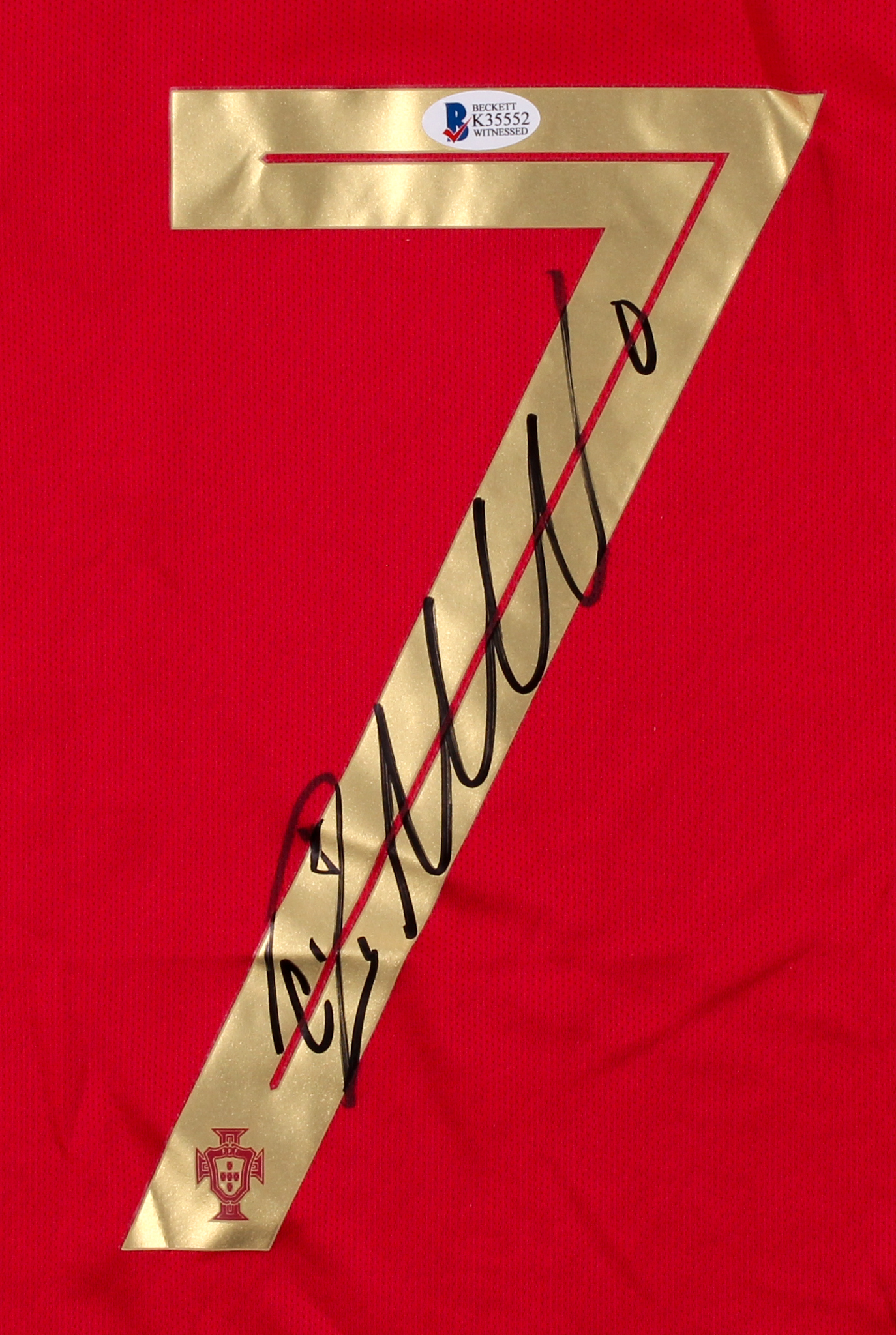 Cristiano Ronaldo Signed Portugal Soccer Jersey (Beckett COA) at PristineAuction.com Cristiano Ronaldo Signed Portugal Soccer Jersey (Beckett COA) at PristineAuction.com