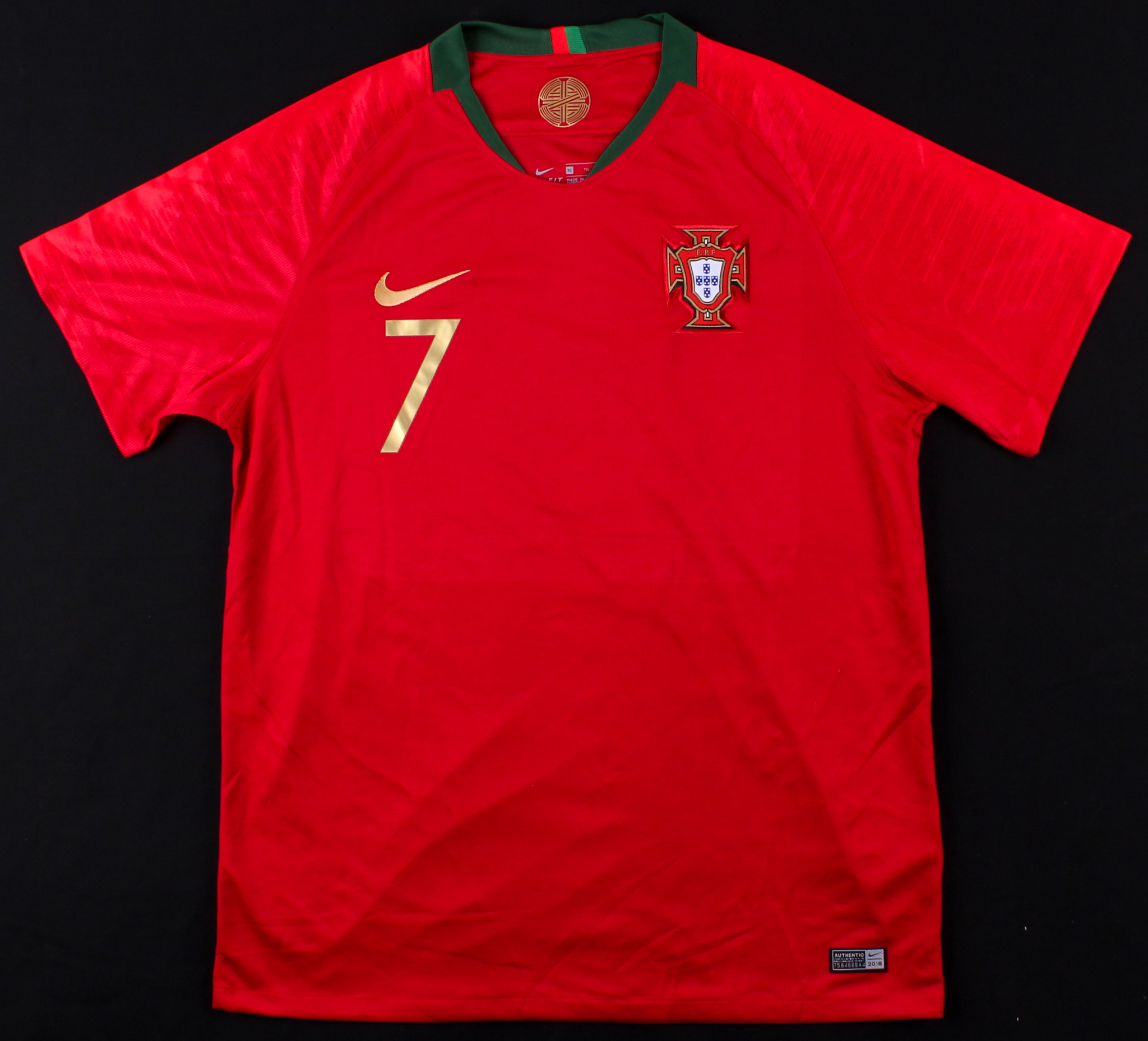 Cristiano Ronaldo Signed Portugal Soccer Jersey (Beckett COA) at PristineAuction.com Cristiano Ronaldo Signed Portugal Soccer Jersey (Beckett COA) at PristineAuction.com