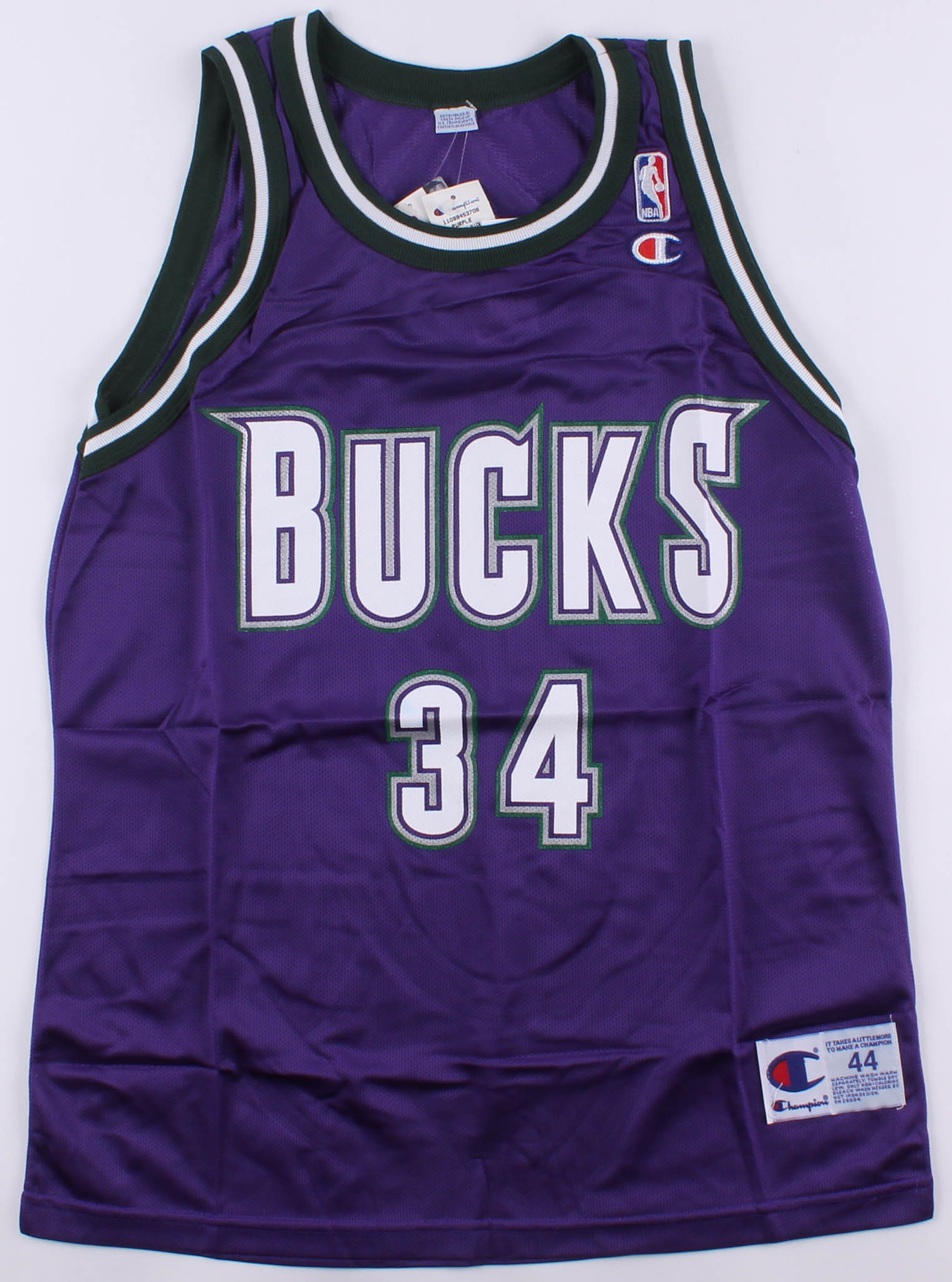 Ray Allen Signed Bucks Jersey (Scoreboard COA) at PristineAuction.com Ray Allen Signed Bucks Jersey (Scoreboard COA) at PristineAuction.com