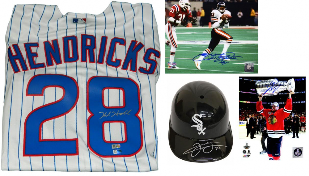 Chicago City of Champions Autograph Mystery Box - Series 1 (Limited to 100) (4+ Signed World Champ/HOFers Per Box) at PristineAuction.com Chicago City of Champions Autograph Mystery Box - Series 1 (Limited to 100) (4+ Signed World Champ/HOFers Per Box) at PristineAuction.com