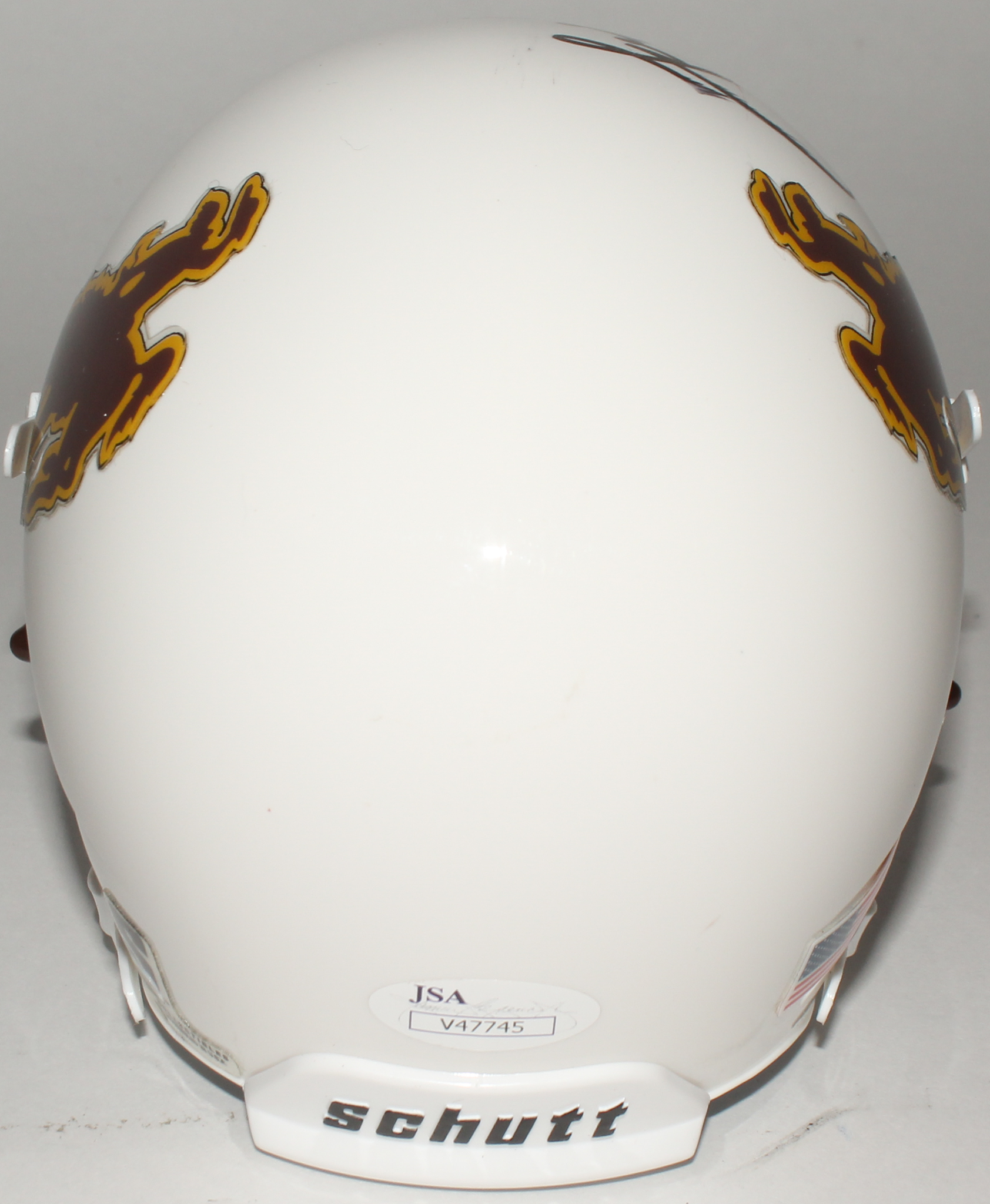 Josh Allen Signed Wyoming Cowboys Mini Helmet (JSA COA) at PristineAuction.com Josh Allen Signed Wyoming Cowboys Mini Helmet (JSA COA) at PristineAuction.com