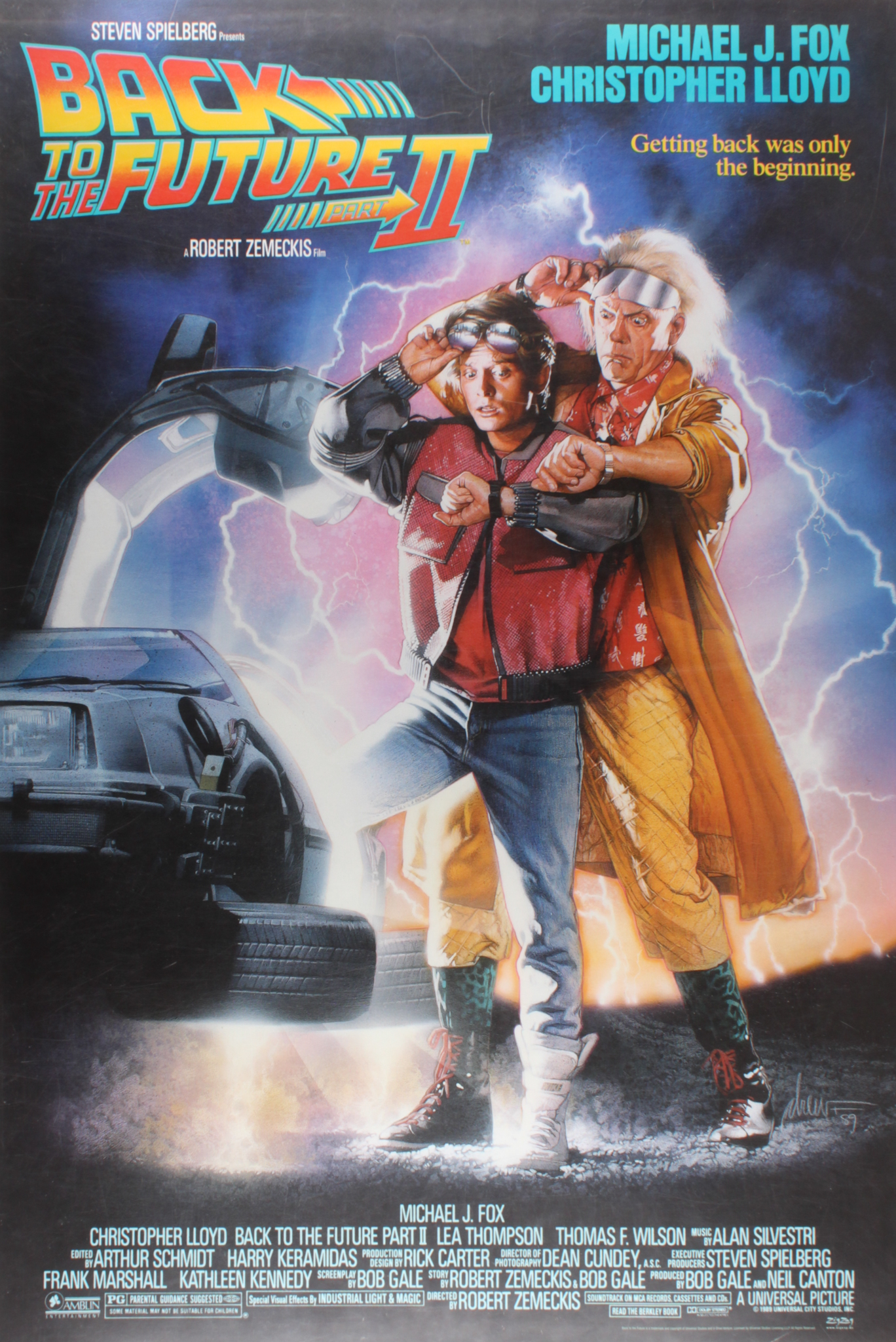 Complete Set of (3) "Back to the Future" 27x39.5 Movie Posters with Part I, Part II, & Part III at PristineAuction.com Complete Set of (3) "Back to the Future" 27x39.5 Movie Posters with Part I, Part II, & Part III at PristineAuction.com