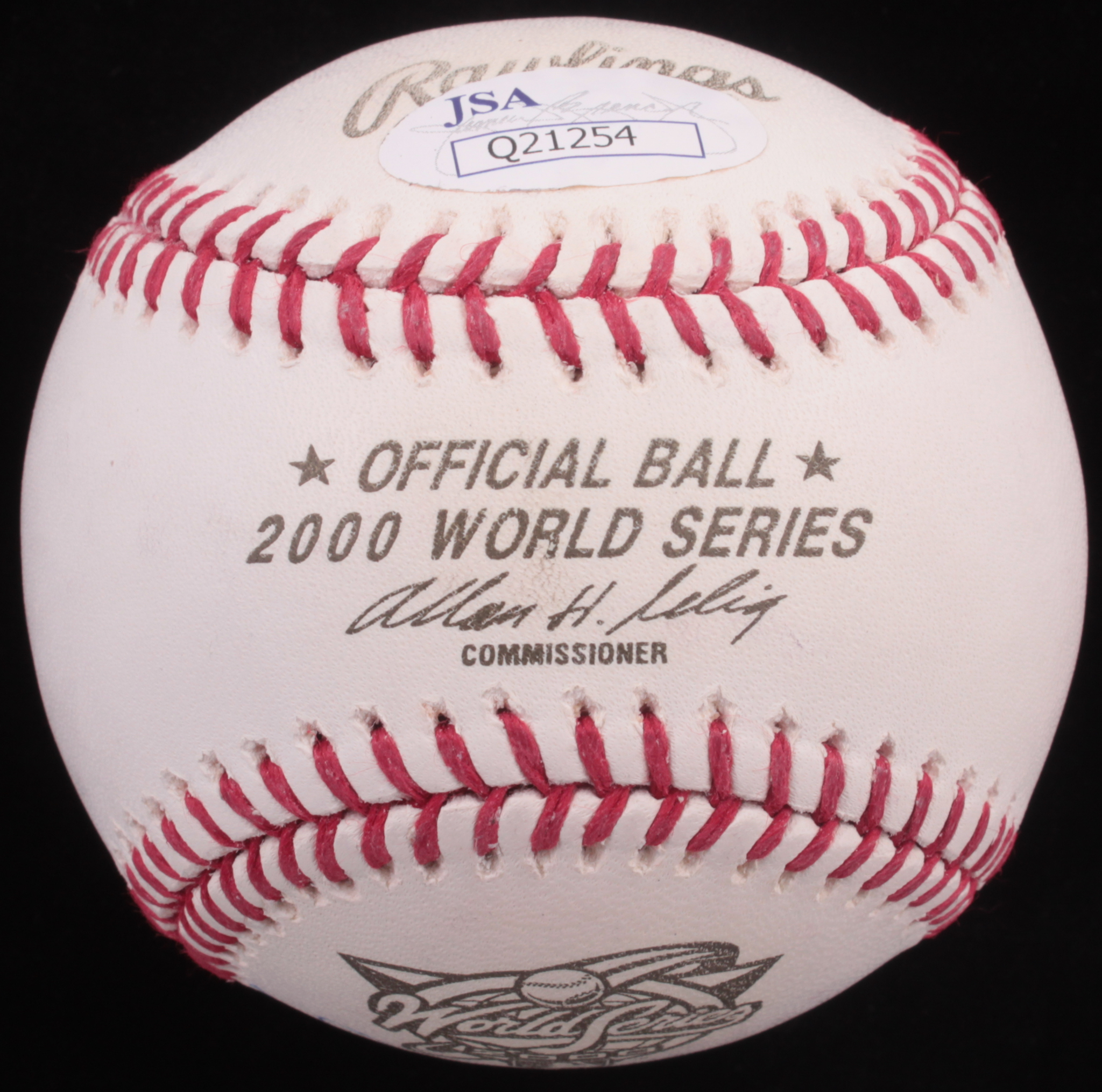 Mariano Rivera Signed Official 2000 World Series Baseball Inscribed "00 WS Champs" (JSA COA) (Imperfect) at PristineAuction.com Mariano Rivera Signed Official 2000 World Series Baseball Inscribed "00 WS Champs" (JSA COA) (Imperfect) at PristineAuction.com