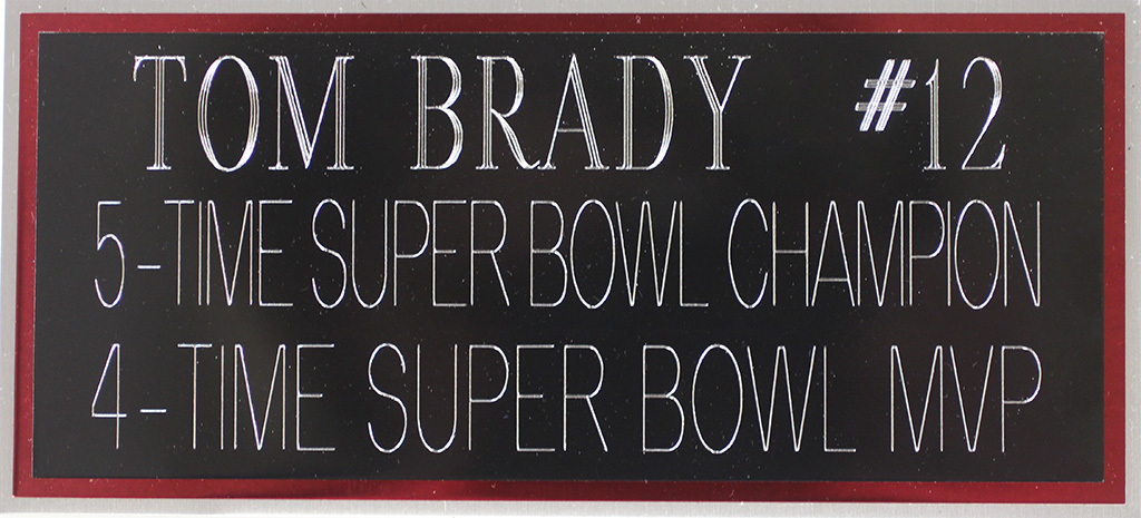 Tom Brady Signed 35x43 Custom Framed Jersey (TriStar) at PristineAuction.com Tom Brady Signed 35x43 Custom Framed Jersey (TriStar) at PristineAuction.com