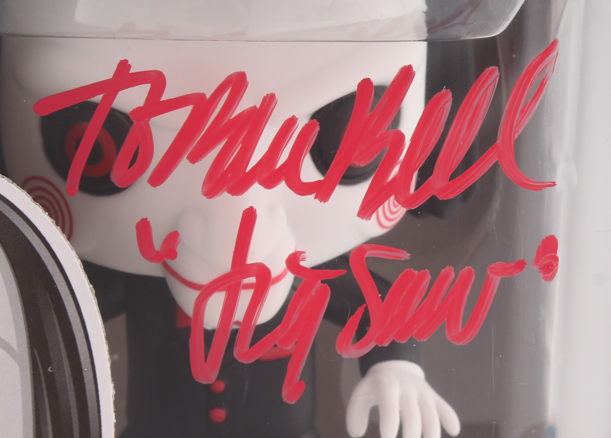 Tobin Bell Signed "Saw" #52 Billy Funko Pop Figure Inscribed "Jigsaw" (Beckett COA) at PristineAuction.com Tobin Bell Signed "Saw" #52 Billy Funko Pop Figure Inscribed "Jigsaw" (Beckett COA) at PristineAuction.com