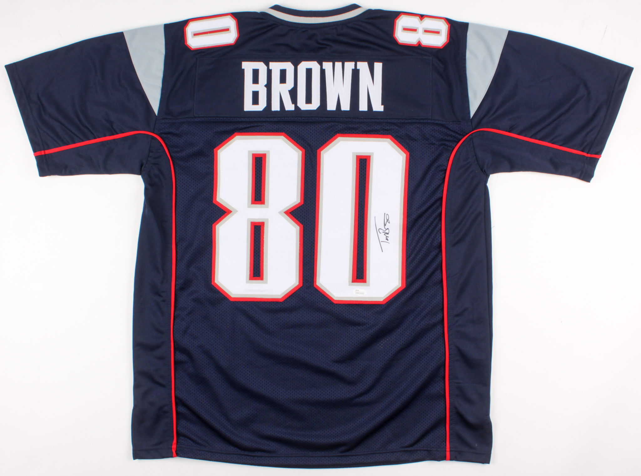 Troy Brown Signed Jersey (JSA) at PristineAuction.com Troy Brown Signed Jersey (JSA) at PristineAuction.com