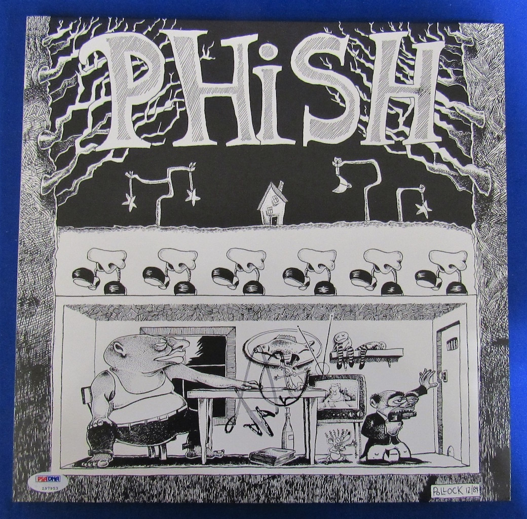Trey Anastasio Signed Phish "Junta" Record Album (PSA Hologram) at PristineAuction.com Trey Anastasio Signed Phish "Junta" Record Album (PSA Hologram) at PristineAuction.com