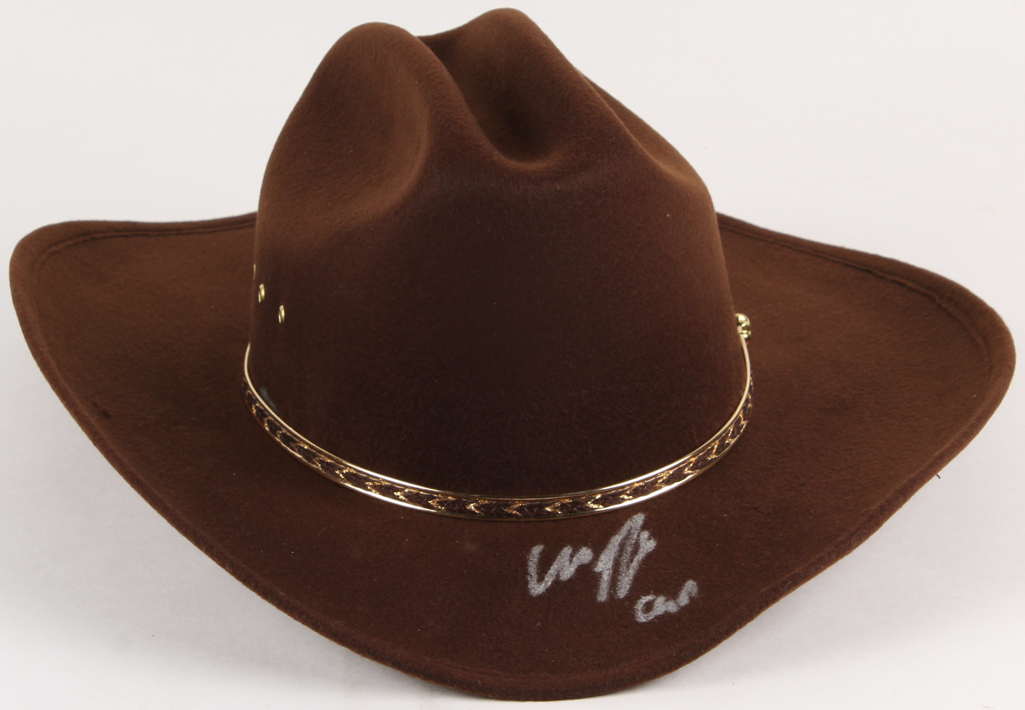 Chandler Riggs Signed "The Walking Dead" Carl Grimes Sheriff Hat (Radke Hologram) at PristineAuction.com Chandler Riggs Signed "The Walking Dead" Carl Grimes Sheriff Hat (Radke Hologram) at PristineAuction.com