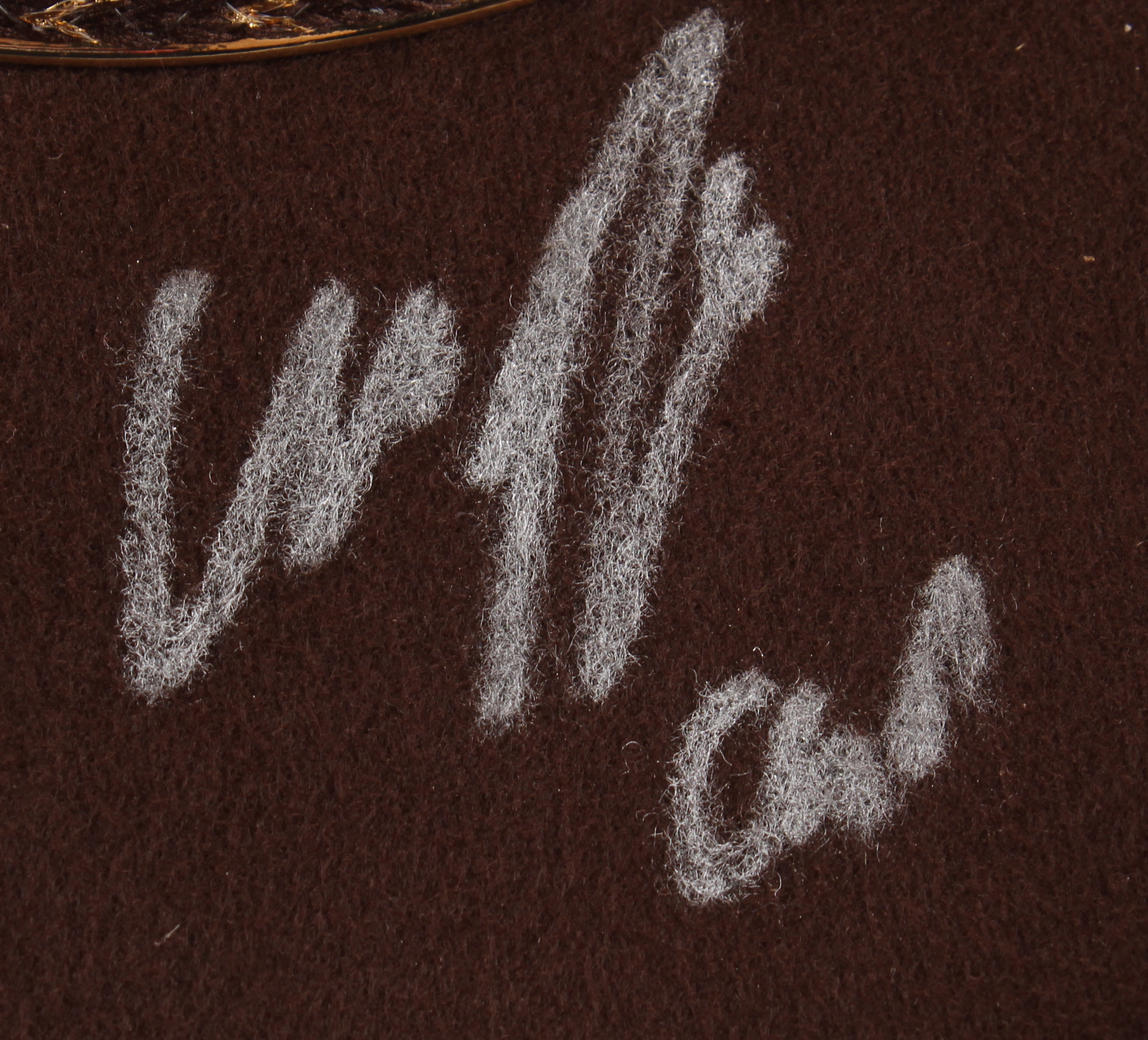 Chandler Riggs Signed "The Walking Dead" Carl Grimes Sheriff Hat (Radke Hologram) at PristineAuction.com Chandler Riggs Signed "The Walking Dead" Carl Grimes Sheriff Hat (Radke Hologram) at PristineAuction.com