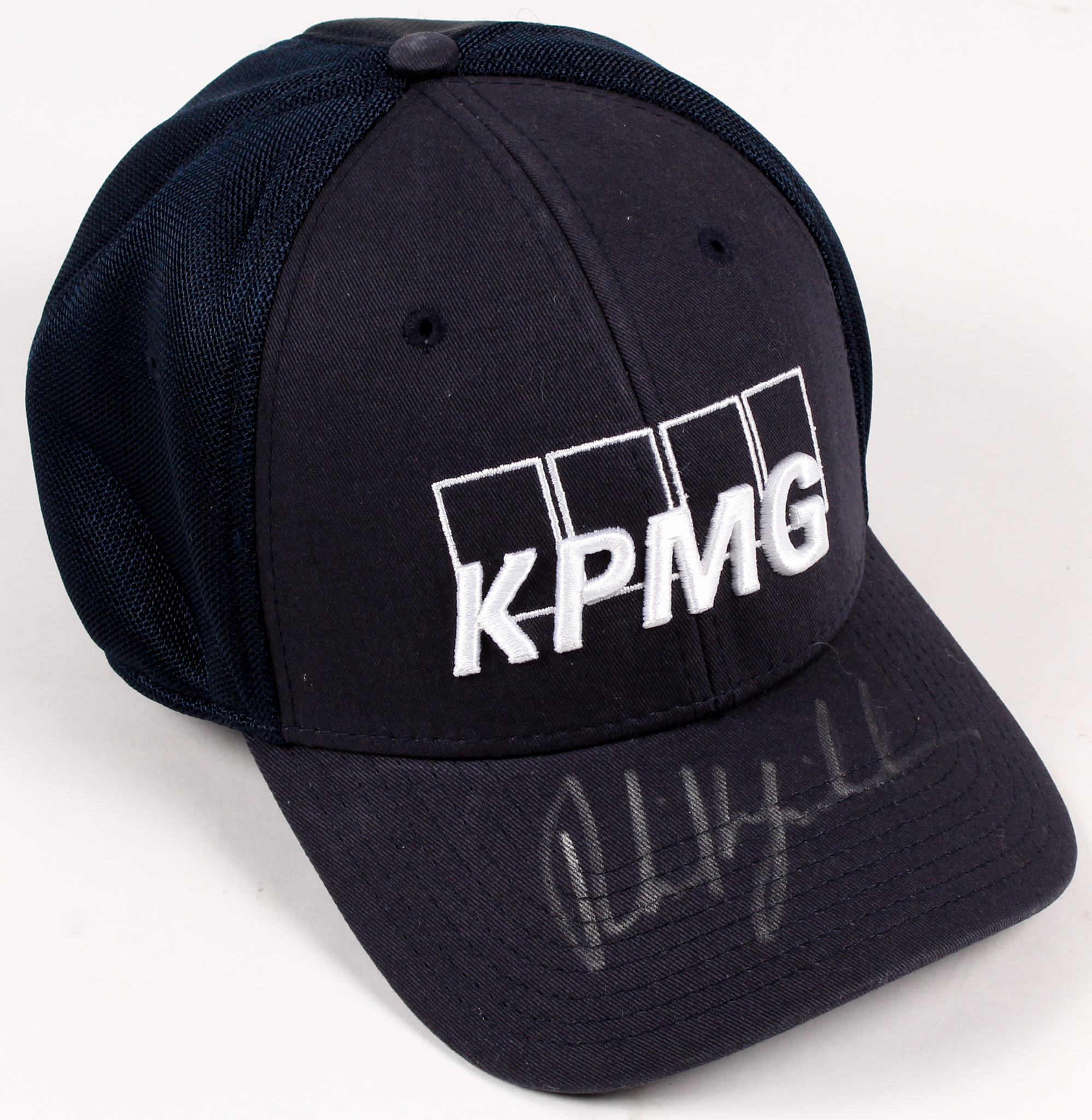Phil Mickelson Signed KPMG Fitted Hat (JSA COA) at PristineAuction.com Phil Mickelson Signed KPMG Fitted Hat (JSA COA) at PristineAuction.com