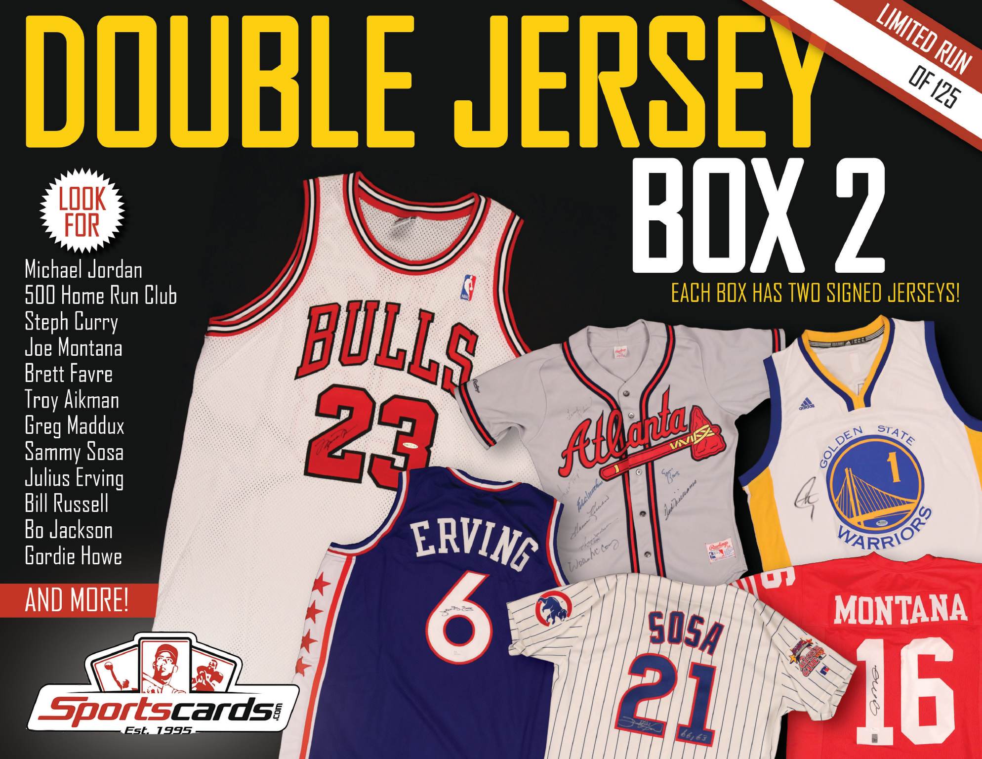 Double Jersey Box 2- Sportscards.com Multi-sport Mystery Signed Jersey Box! at PristineAuction.com Double Jersey Box 2- Sportscards.com Multi-sport Mystery Signed Jersey Box! at PristineAuction.com
