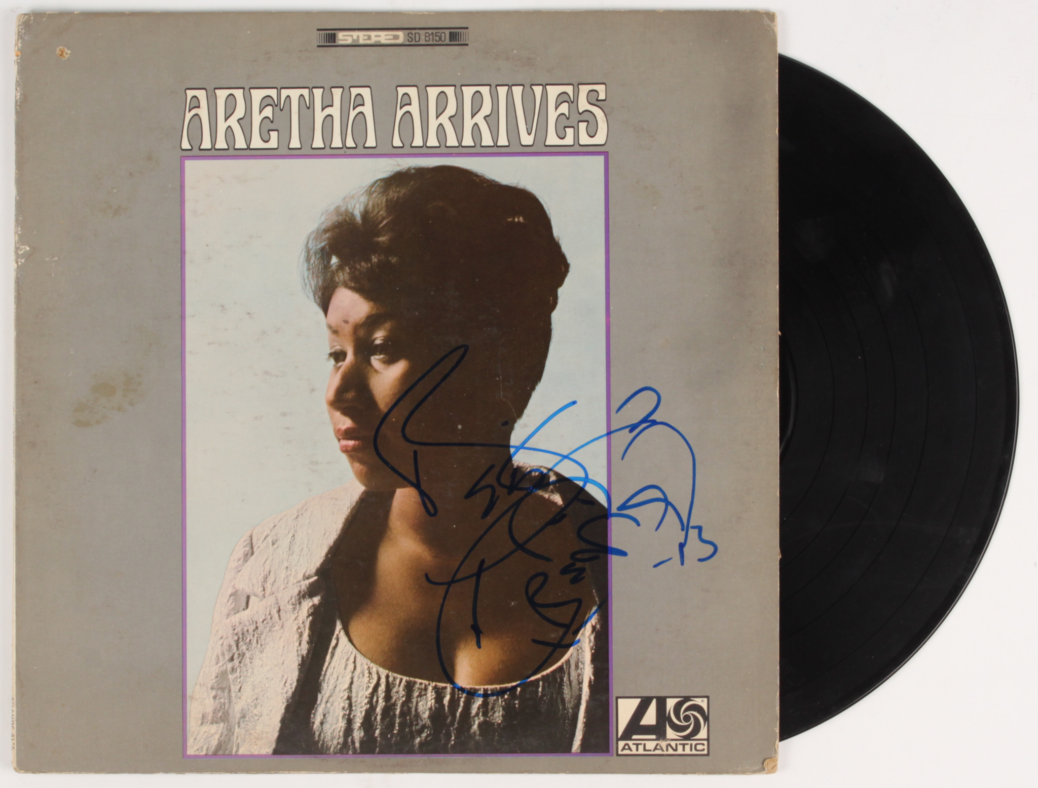 Aretha Franklin Signed "Aretha Arrives" Vinyl Record Album (JSA COA) at PristineAuction.com Aretha Franklin Signed "Aretha Arrives" Vinyl Record Album (JSA COA) at PristineAuction.com