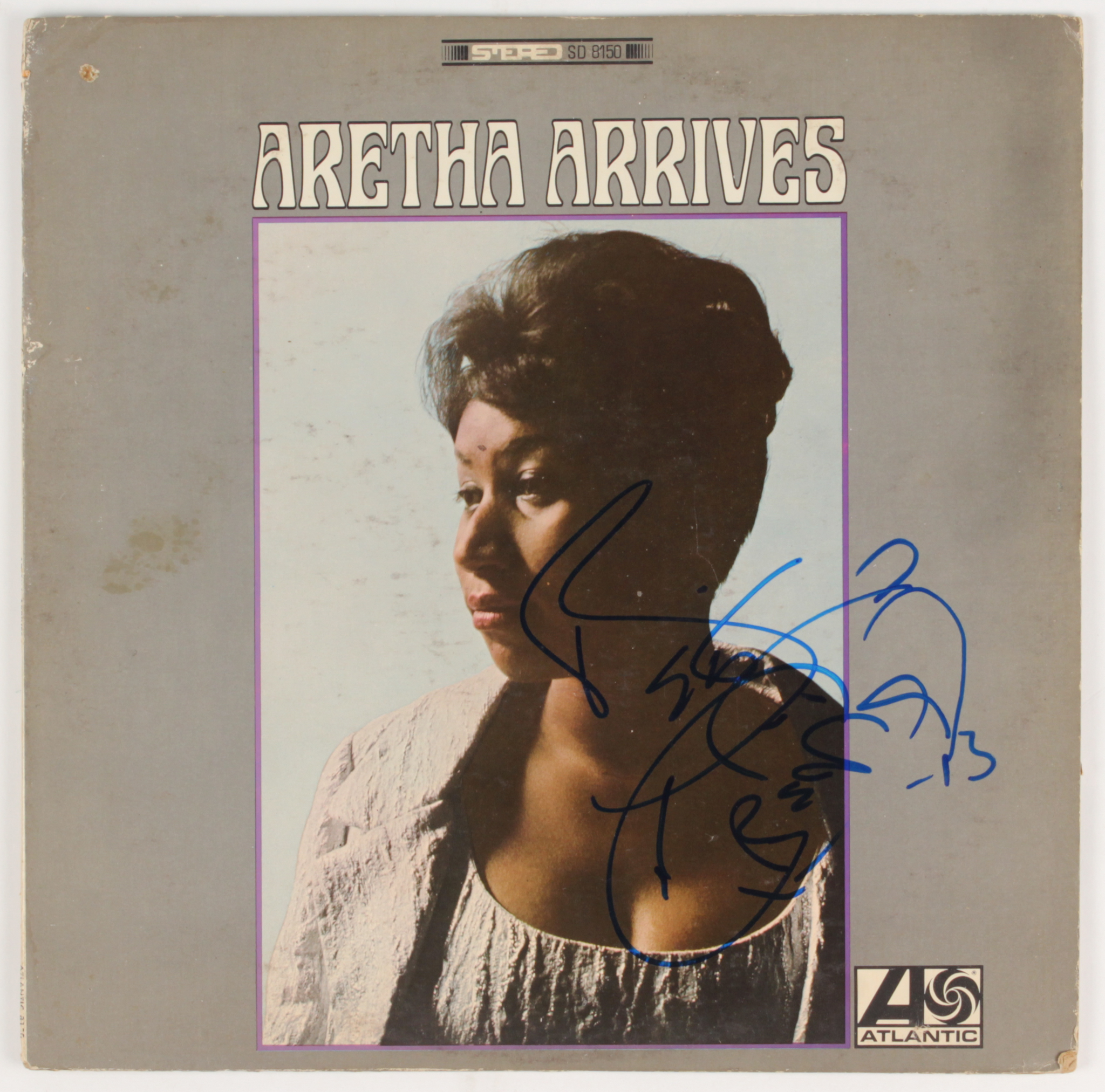Aretha Franklin Signed "Aretha Arrives" Vinyl Record Album (JSA COA) at PristineAuction.com Aretha Franklin Signed "Aretha Arrives" Vinyl Record Album (JSA COA) at PristineAuction.com