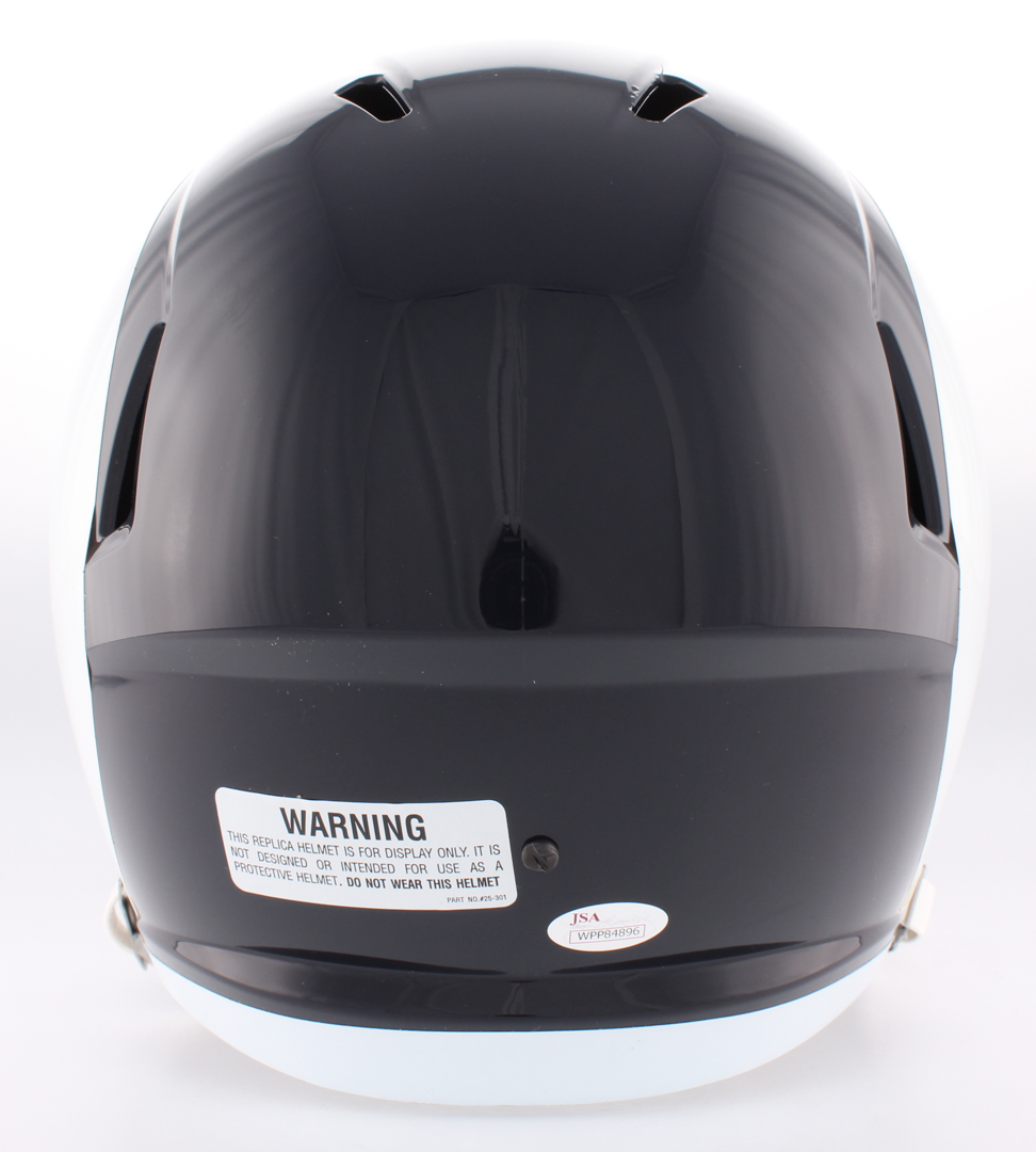 Eric Dickerson Signed Rams Full-Size Speed Helmet With Mirrored Visor Inscribed "HOF 99" (JSA COA) at PristineAuction.com Eric Dickerson Signed Rams Full-Size Speed Helmet With Mirrored Visor Inscribed "HOF 99" (JSA COA) at PristineAuction.com