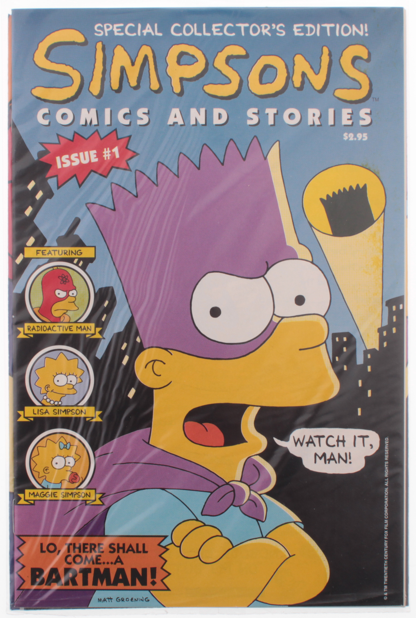 The Simpsons Comics and Stories #1 Comic Book at PristineAuction.com The Simpsons Comics and Stories #1 Comic Book at PristineAuction.com