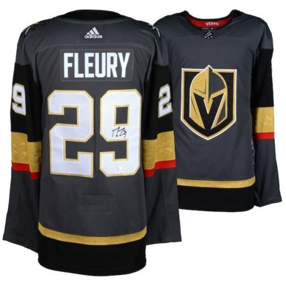 MarcAndre Fleury Signed Golden Knights Jersey (Fanatics Hologram