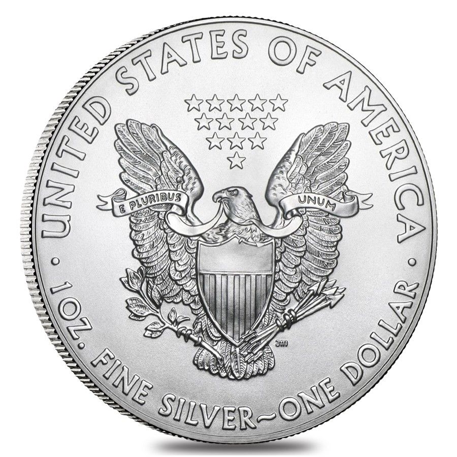 Lot of (5) 2018 $1 American Eagle Silver Dollar $1 Coins (Brilliant Uncirculated) at PristineAuction.com Lot of (5) 2018 $1 American Eagle Silver Dollar $1 Coins (Brilliant Uncirculated) at PristineAuction.com