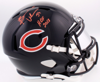 Brian Urlacher Signed Bears Full-Size Speed Helmet With Mirrored Visor Inscribed