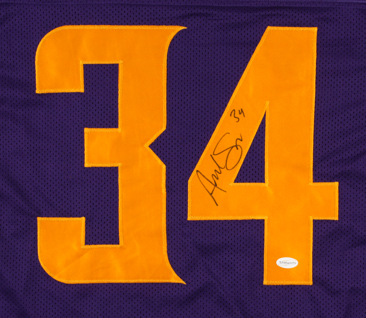 Andrew Sendejo Signed Vikings Color Rush Jersey (TSE COA) at PristineAuction.com Andrew Sendejo Signed Vikings Color Rush Jersey (TSE COA) at PristineAuction.com