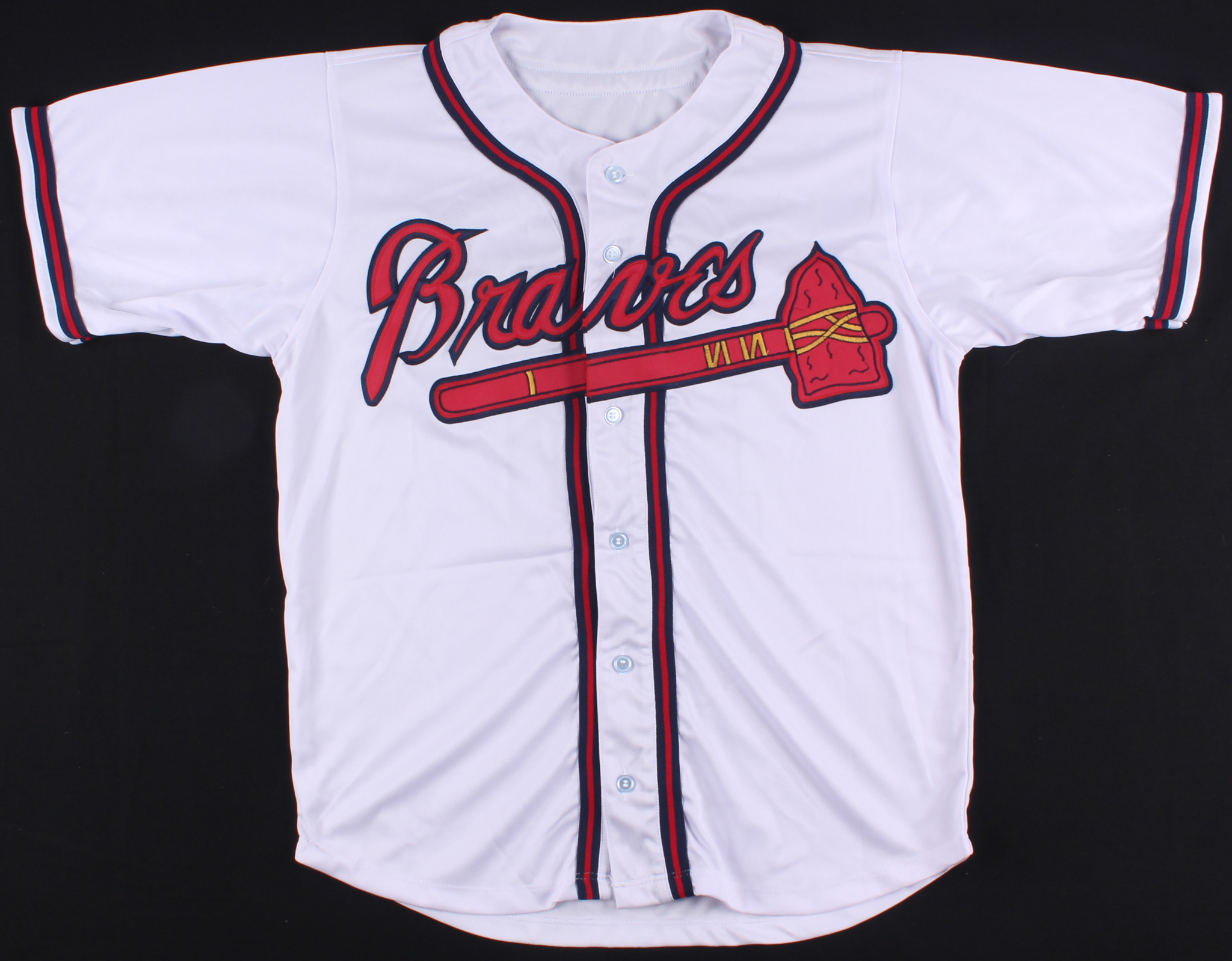 Chipper Jones Signed Braves Jersey (PSA COA) at PristineAuction.com Chipper Jones Signed Braves Jersey (PSA COA) at PristineAuction.com