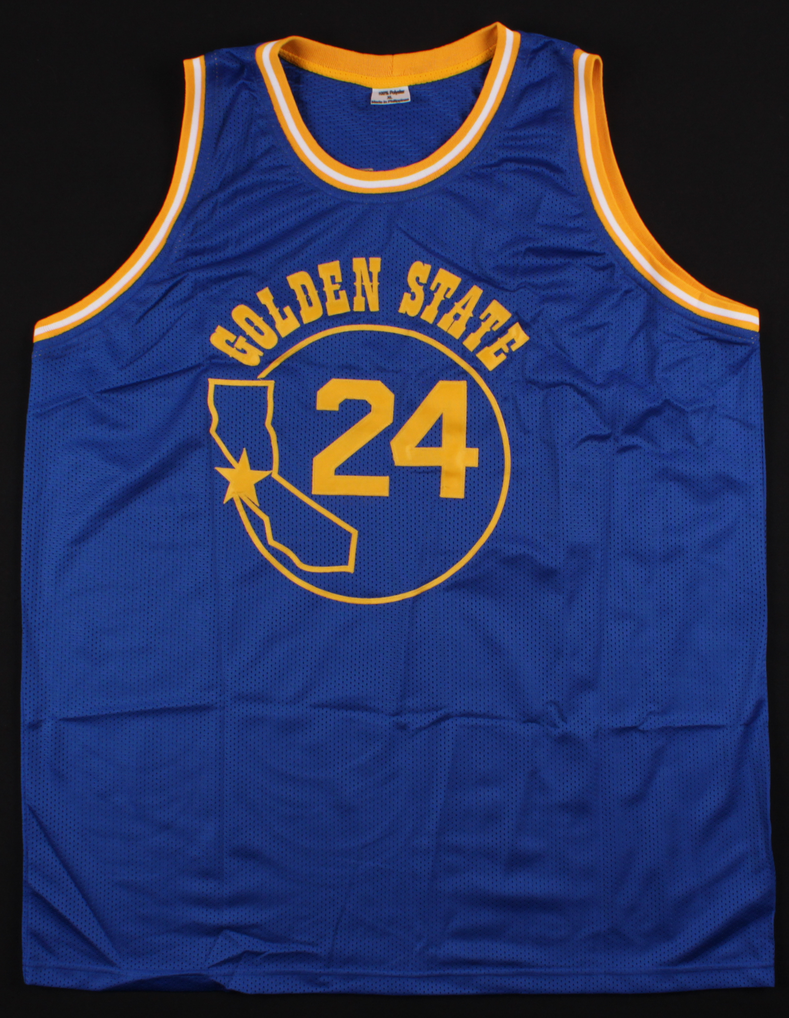 Rick Barry Signed Warriors Jersey Inscribed "HOF 1987" (JSA COA) at PristineAuction.com Rick Barry Signed Warriors Jersey Inscribed "HOF 1987" (JSA COA) at PristineAuction.com