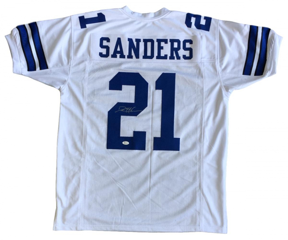 Deion Sanders Signed Cowboys Jersey (JSA COA) Pristine Auction