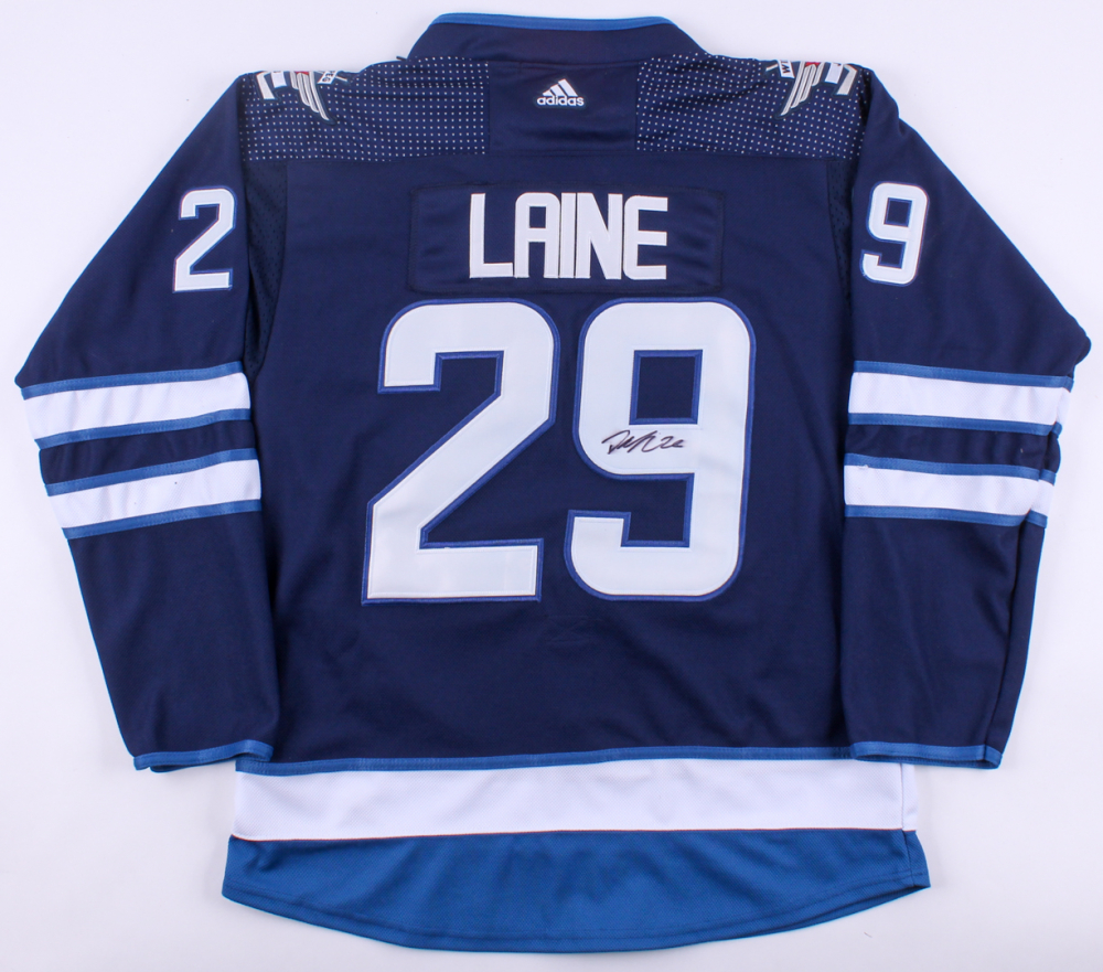 Jets Jersey Signed by (19) Including Patrick Laine, Bryan Little, Dustin Byfuglien, Blake Wheeler (JSA ALOA) at PristineAuction.com Jets Jersey Signed by (19) Including Patrick Laine, Bryan Little, Dustin Byfuglien, Blake Wheeler (JSA ALOA) at PristineAuction.com