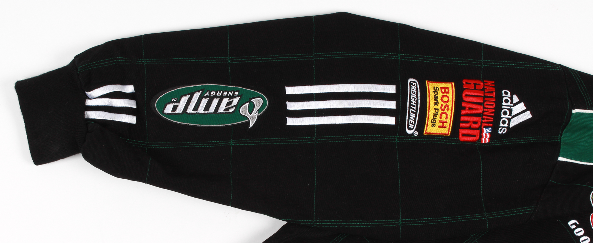 Dale Earnhardt Jr. Signed Chase Authentic AMP Energy / National Guard Driver's Suit / Jacket (Dale Jr. Hologram) at PristineAuction.com Dale Earnhardt Jr. Signed Chase Authentic AMP Energy / National Guard Driver's Suit / Jacket (Dale Jr. Hologram) at PristineAuction.com