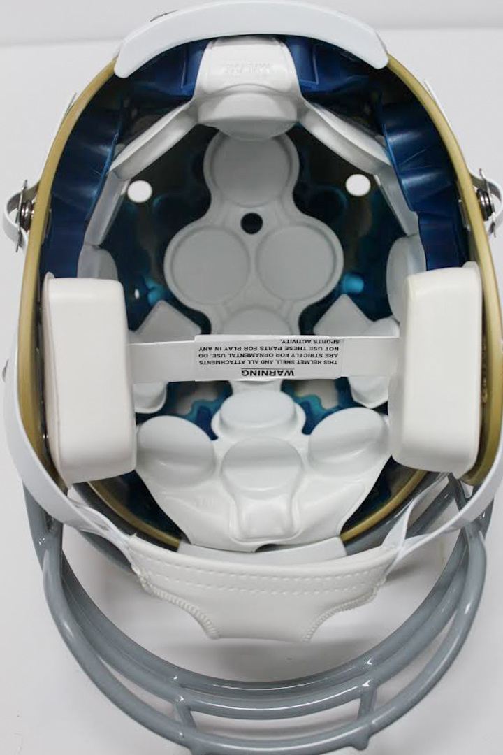 Lou Holtz Signed Notre Dame Fighting Irish Authentic On- Field Helmet (Beckett COA) at PristineAuction.com Lou Holtz Signed Notre Dame Fighting Irish Authentic On- Field Helmet (Beckett COA) at PristineAuction.com