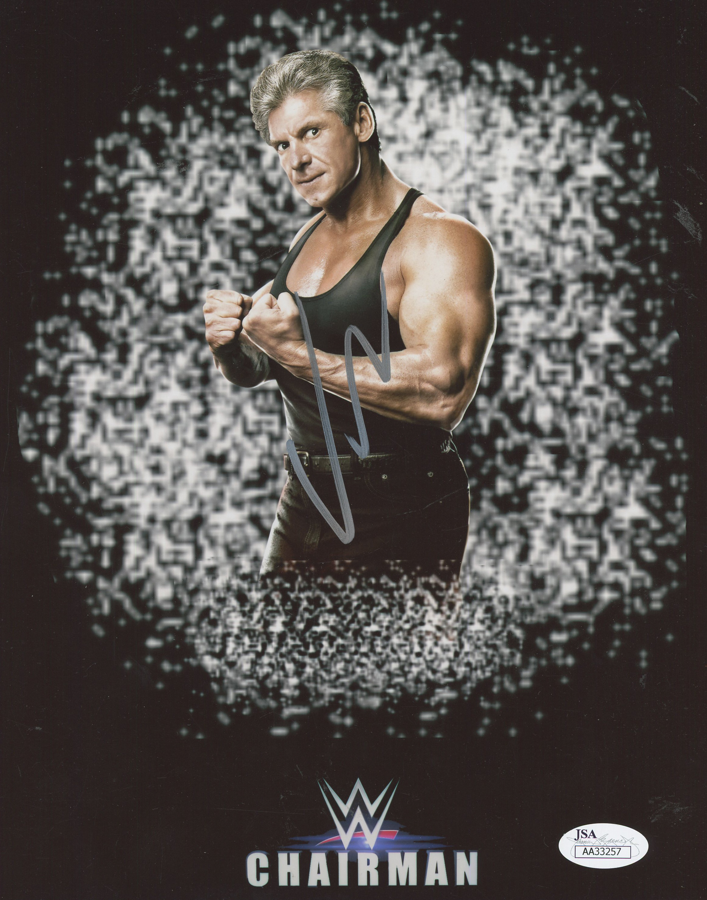 Vince McMahon Signed WWE 8x10 Photo (JSA COA) at PristineAuction.com Vince McMahon Signed WWE 8x10 Photo (JSA COA) at PristineAuction.com